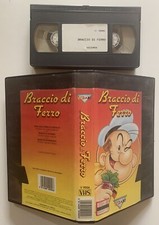 VHS CARTONE ANIMATO BRACCIO DI FERRO WIZARD