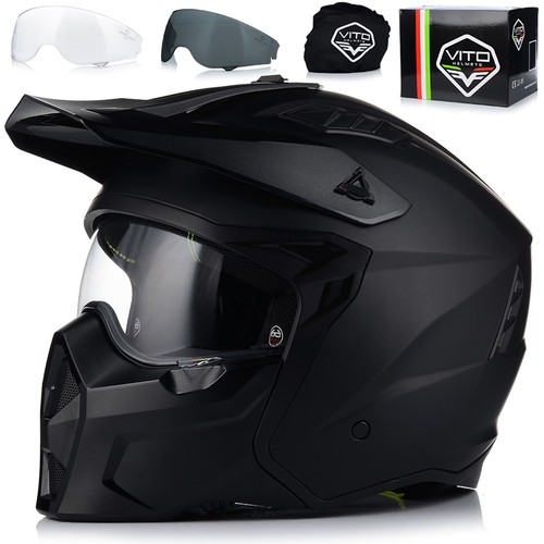 Casco jet moto vito - casco,