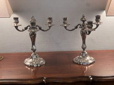 Coppia Candelabri Candeliere