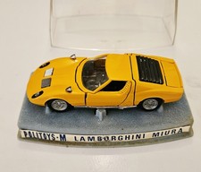 POLITOYS M 552 LAMBORGHINI MIURA P 400 POSITANO SCURO - 1/43 -  ORIGINAL MINT BO