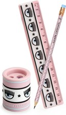 Set righello + temperino +