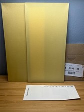 Coppia copri telai anteriori Bang & Olufsen Beolab 2500 giallo dolomite QTÀ 2 NUOVI