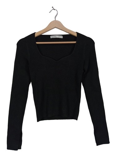 Bershka maglione con scollo - maglione, a