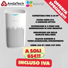 Ezviz Purificatore d'aria ionico Filtro HEPA H13 CS-EB250A