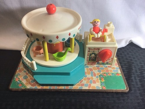 Giostra vintage fisher price - giostra,