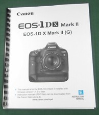 Canon EOS-1Dx Mark II Manuale
