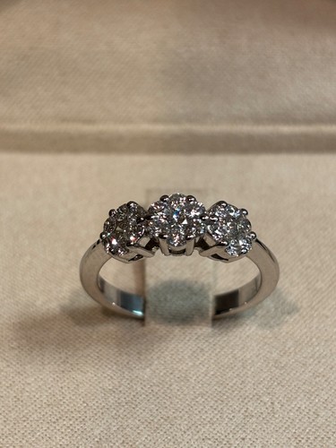 Anello trilogy brillanti - anello,