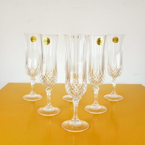 Set flute in cristallo - 6,