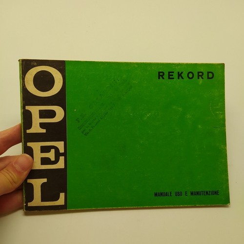 Libretto uso manutenzione - , opel