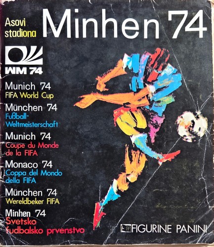 Album panini mondiali 1974 - panini,