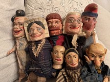 Lotto antichi pupazzi teatro