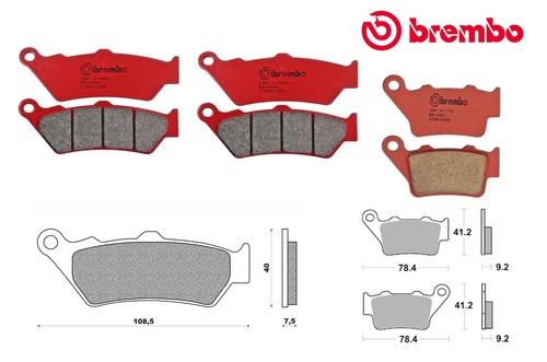 Kit brembo pastiglie freno - kit,