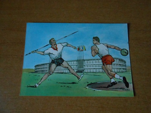 Cartolina olimpiadi roma - di,