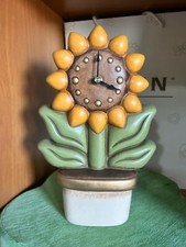 Thun Orologio da tavolo con girasole