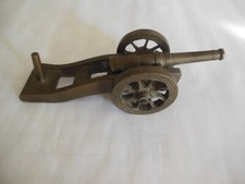 Modello cannone da campagna in metallo riproduzione XIX secolo