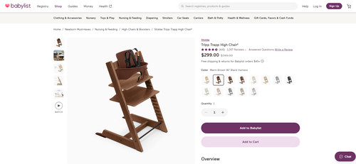 Stokke tripp trapp high chair - trapp,