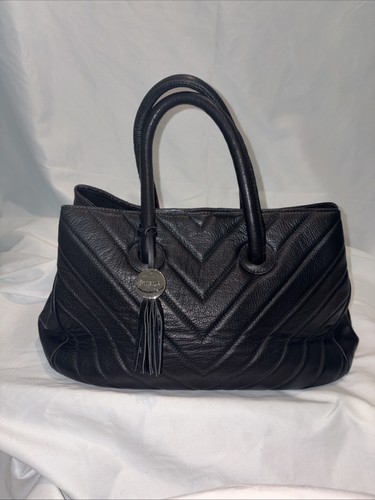 Authentic furla chevron - authentic, black