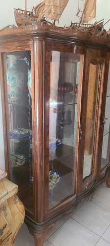 Vetrina cristalliera legno - in,
