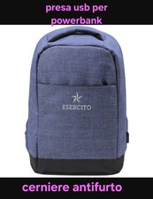 Zaino Esercito Antifurto Porta