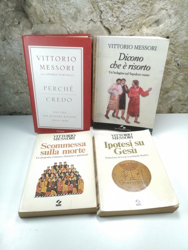 Lotto libri vittorio messori - vittorio,