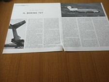 1964IL NUOVO AVIOGETTO AEREO DI LINEA BOEING 727 