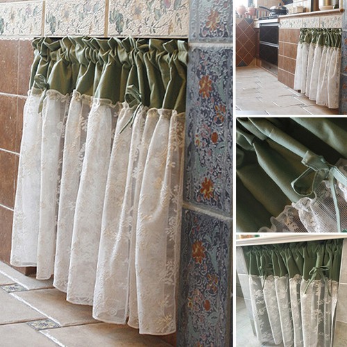 Tenda corta vintage - , pizzo