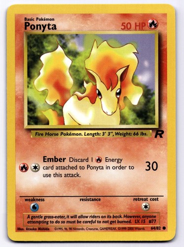 Ponyta team rocket - ponyta,