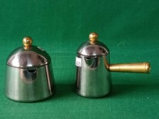 SET LATTIERA ZUCCHERIERA ORO