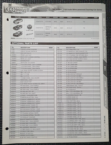 Thunder tiger nitro ts 4n - 1/10, ts-4n