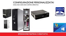 PC COMPUTER FISSO USATO ECONOMICO RICONDIZIONATO GARANTITO CORE 2 DUO RAM E HDD