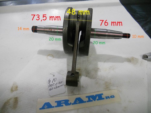 Albero motore fantic 125 - albero,