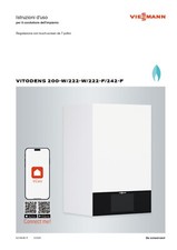 Manuale d'uso utente caldaia Viessmann Vitodens 200-W 222-W 222-F 242-F