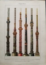 ANTICA STAMPA COLORI 1900