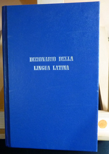 Dizionario della lingua latina - dizionario,