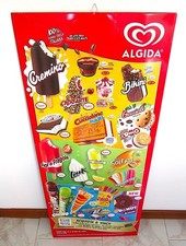 Espositore pubblicitario gelati listino prezzi ALGIDA 2025 tabella insegna bar