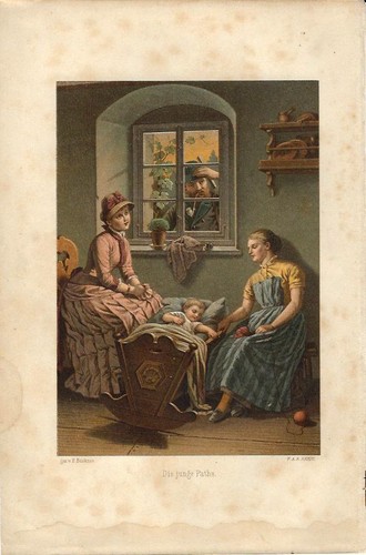 Stampa antica bambino - antica,