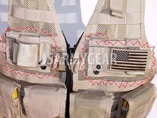 2 Nuovo US Army Issue LC Alice K-bar Adattatore Kbar Molle II 2 Desert Tan USGI SDS