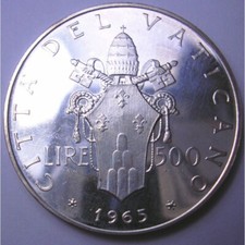 Vaticano 500 lire - vaticano,