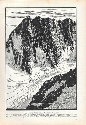 Parete nord delle grandes - parete,