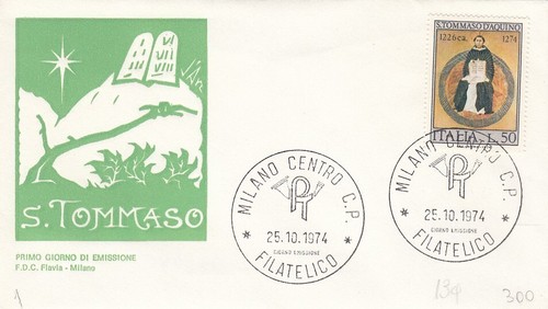1974 fdc flavia milano - 25/10/1974,