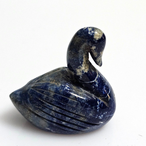 Scultura statuetta anatra - scultura,