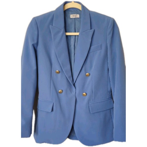Blazer donna doppiopetto blu