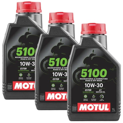 Motul 5100 10w30 lt olio - 3,