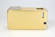 Minolta 16 oro con fotocamera tascabile Rokkor 3,5/25 #202628