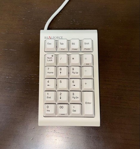Tastiera topre realforce 23u - tastiera,