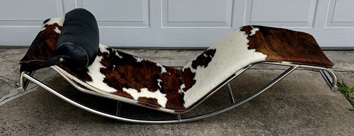 Lc4 corbusier style chaise - le,