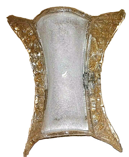 Applique singolo murano oro