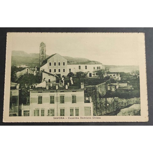 Cartolina savona caserma - savona,