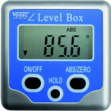 INCLINOMETRO LIVELLA DIGITALE CON BASE MAGNETICA SQUADRA GONIOMETRO ELETTRONICO