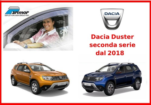 Deflettori aria per dacia - deflettori,